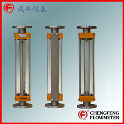LZB-25B anti-corrosion type all stainless steel flange connector glass tube flowmeter  [CHENGFENG FLOWMETER] high accuracy professional manufacture  professional type selection